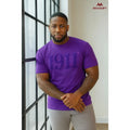 Custom Solid Purple 1911 Chenille Tee | Custom D9
