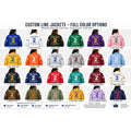 Custom Sorority & Fraternity Crossing Line Jacket Personalized | Custom D9