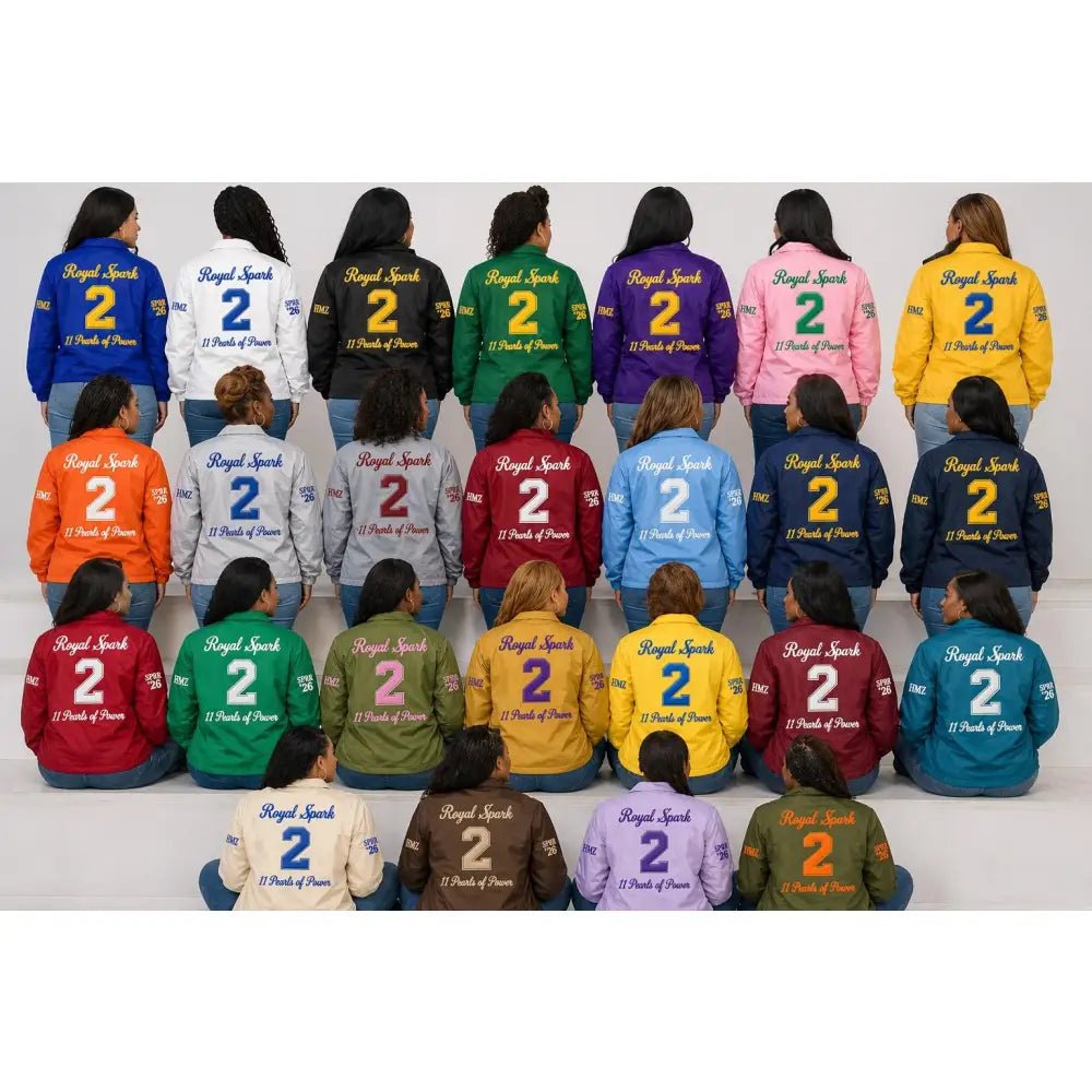 Custom Sorority & Fraternity Crossing Line Jacket Personalized | Custom D9