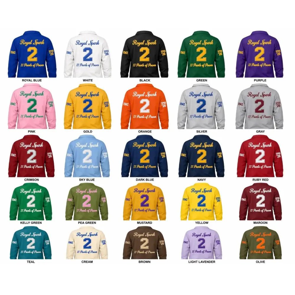 Custom Sorority & Fraternity Crossing Line Jacket Personalized | Custom D9