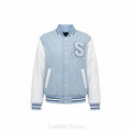 Custom Tennessee State University Black Denim Bomber Jacket | Custom D9