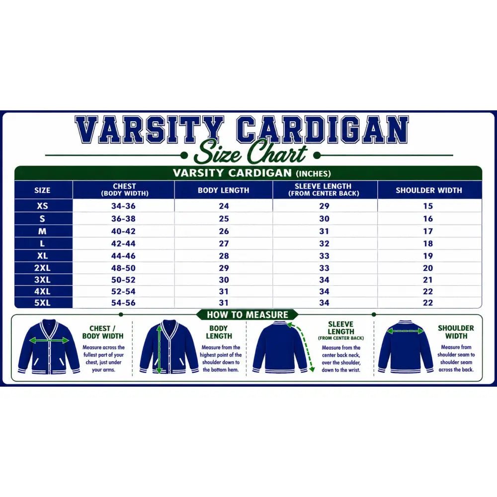 Custom Varsity Cardigan, Sorority & Fraternity Cardigan Personalize Name, Line Number Crossing Year Crossing line Sweater Group Discount