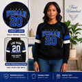 Custom Zeta Phi Beta Crewneck Sweatshirt | ZΦB Sorority | Personalized Line Name Number Year Chapter | Zeta Phi Beta Gift | 1920 Crewneck