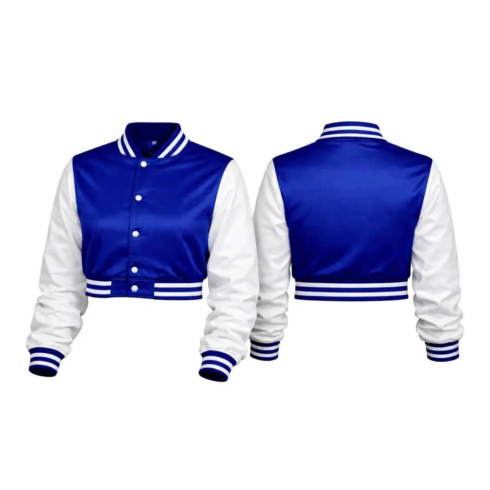 Custom Zeta Phi Beta Cropped Line Jacket Personalized Sorority Jacket | Custom D9