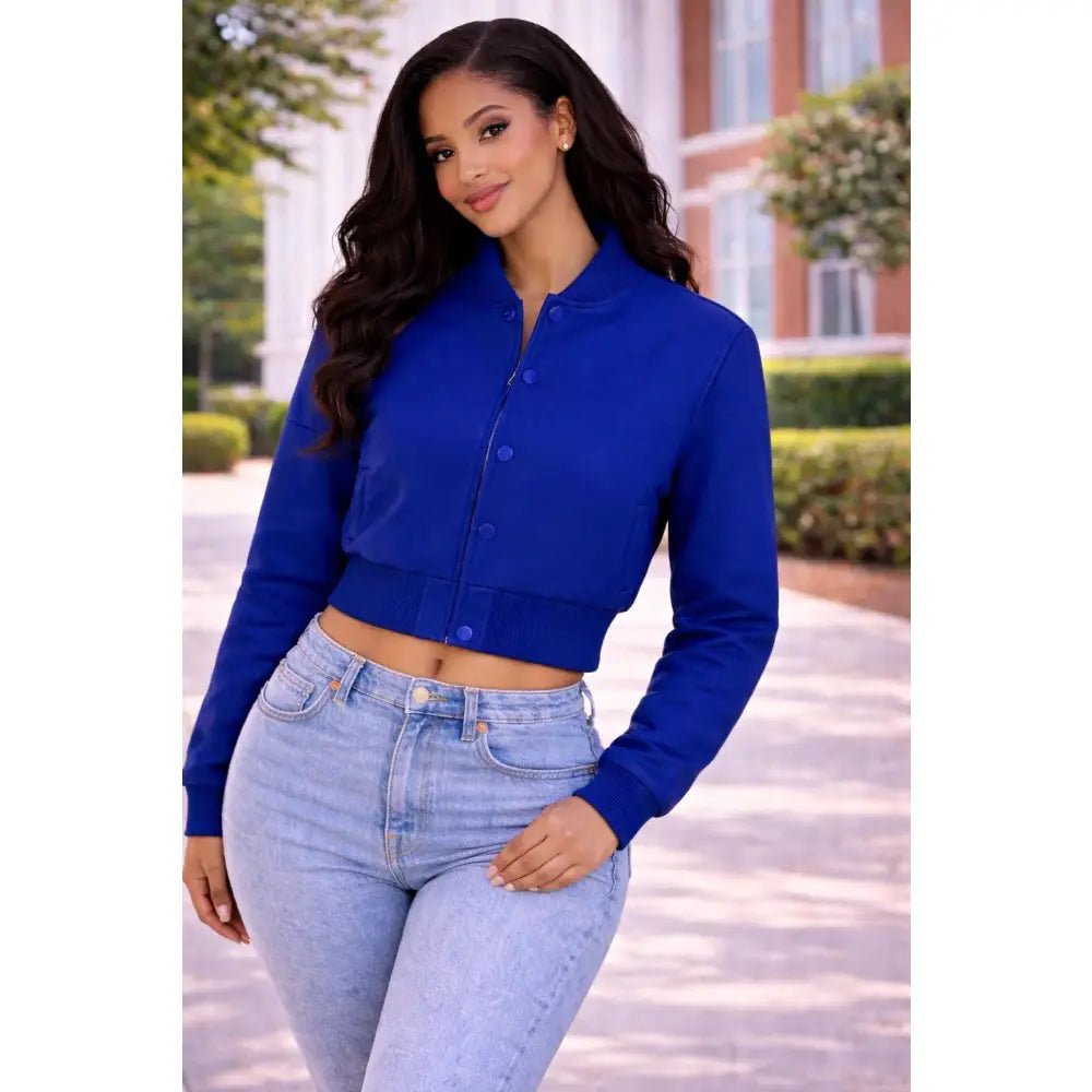 Custom Zeta Phi Beta Graffiti Crop Wool Jacket Personalized Line Jacket | Custom D9