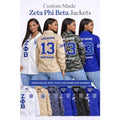 Custom Zeta Phi Beta Line Jacket | Personalized Crossing Jacket