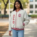 Delta Sigma Theta Sherpa Bomber Jacket - Sorority