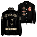 DST Sorority Midnight Crossing Jacket – Personalized Letters & Official Crest