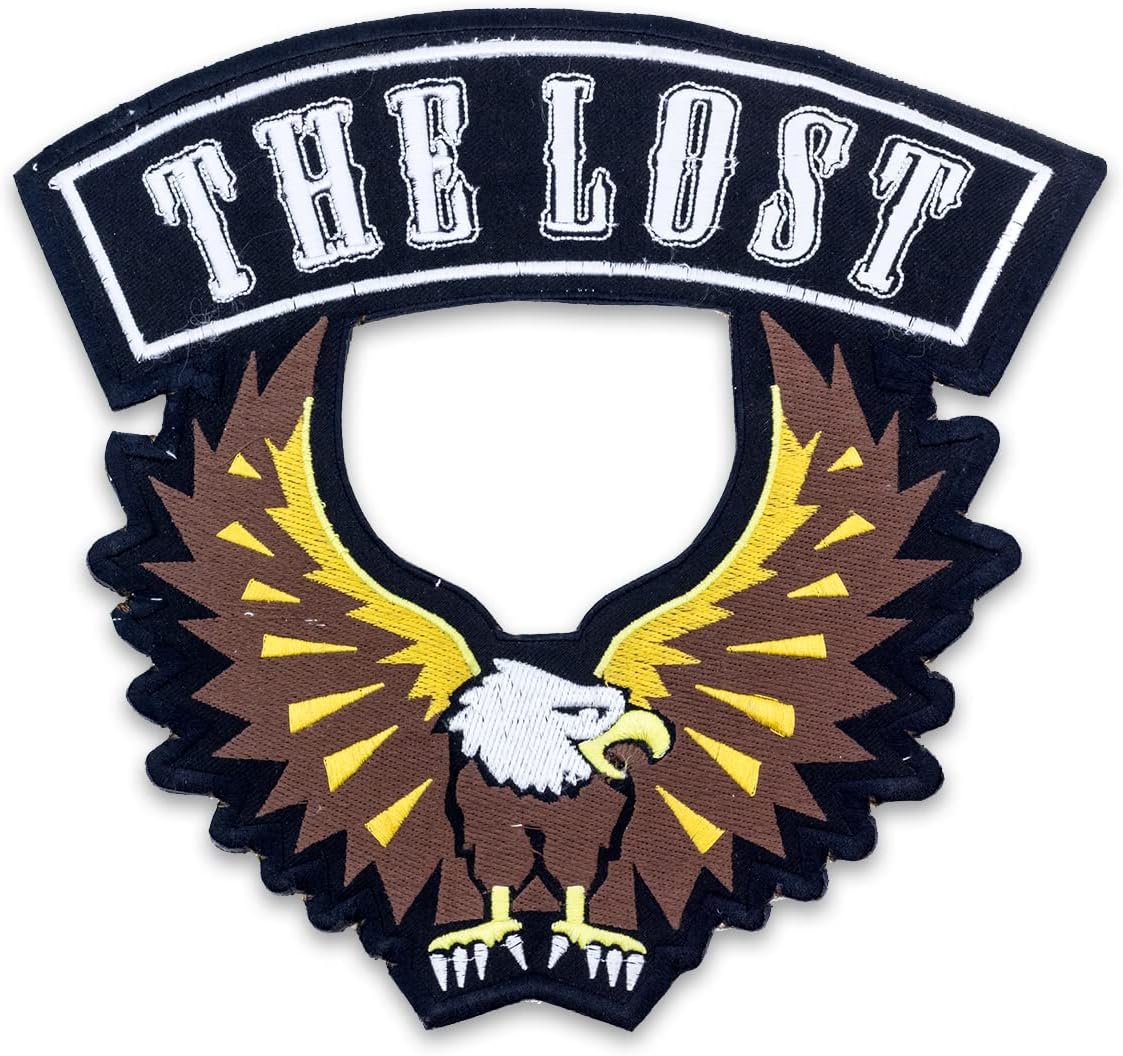 Eagle The Lost Center Back Patch - POW MIA Veteran for Biker Vest Jacket