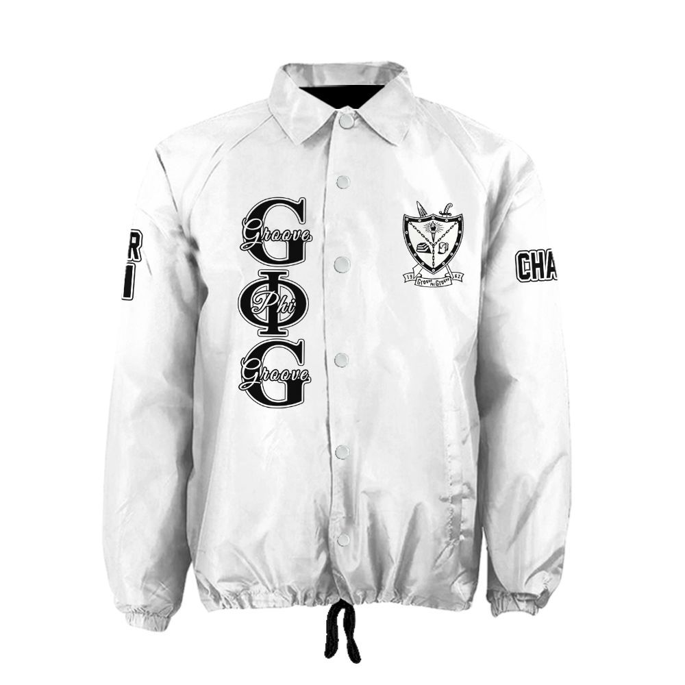 GPhiG Personalized Crossing Jacket – Custom Name, Number & Official Crest