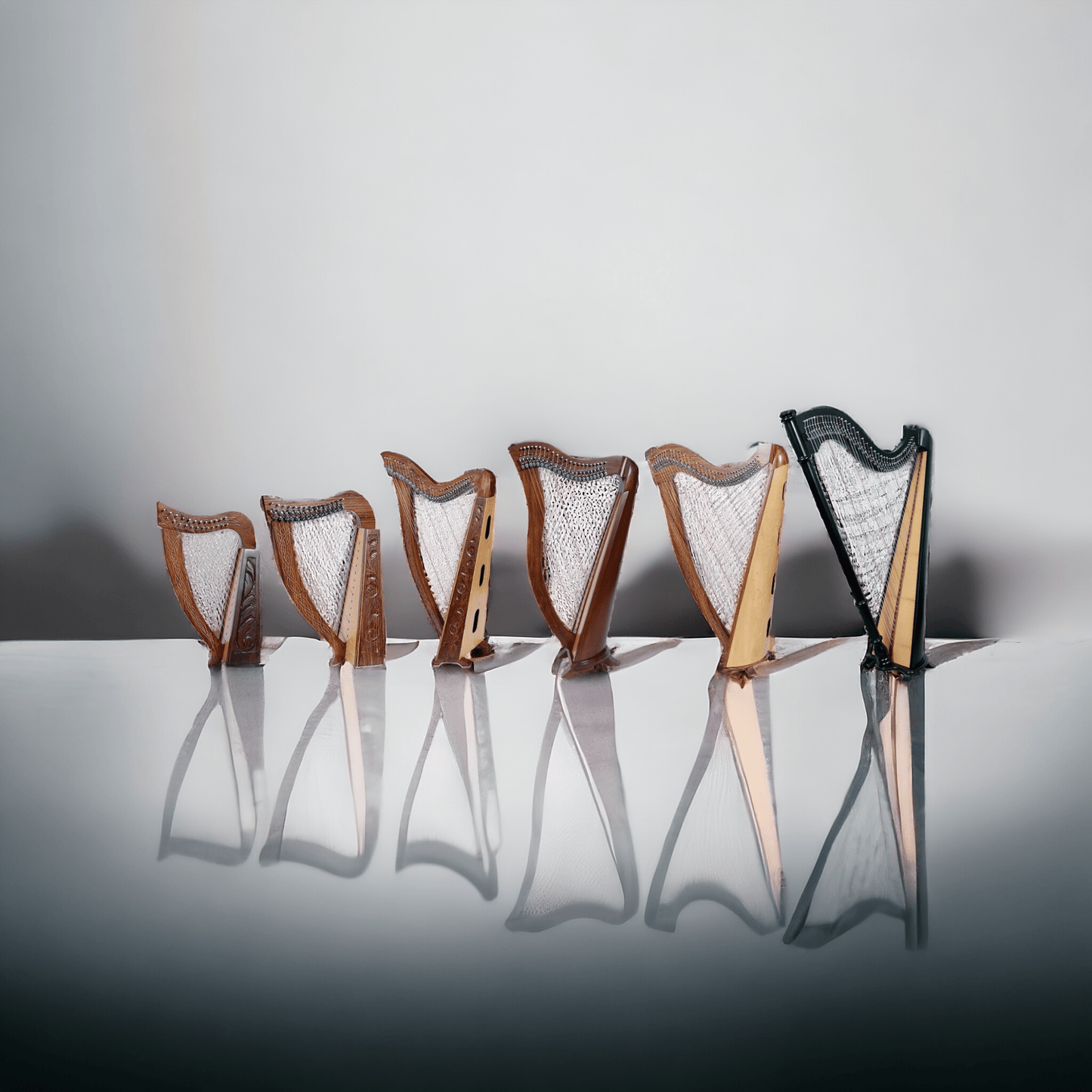 Harps & Lyre Harps - Celtic Irish Music Instruments Collection