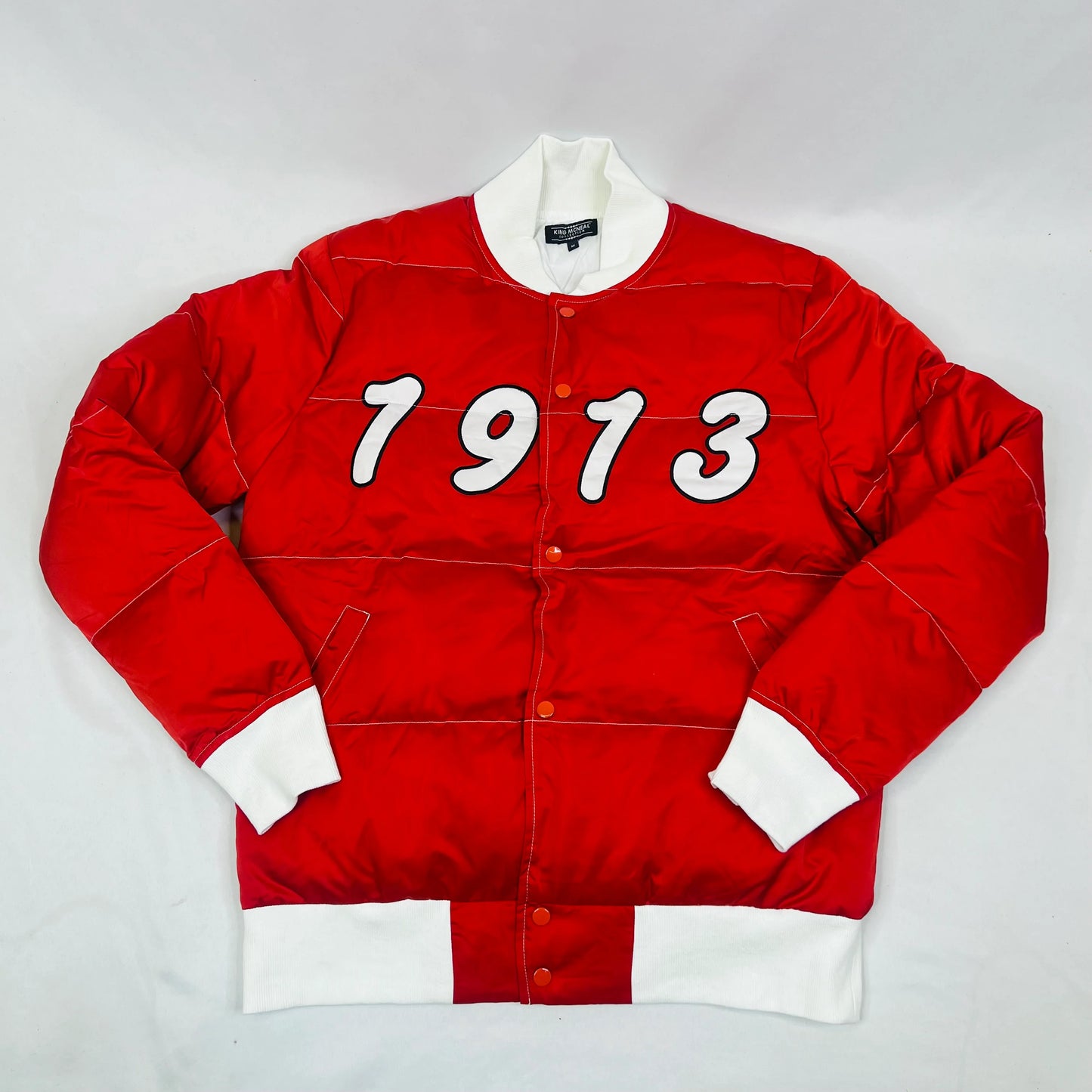 Delta 1913 Puffer Coat – Nylon Bomber Puffer Jacket