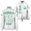 Iota Phi Lambda Sorority Crossing Jacket – Custom Crest & Name Embroidered Coach Jacket