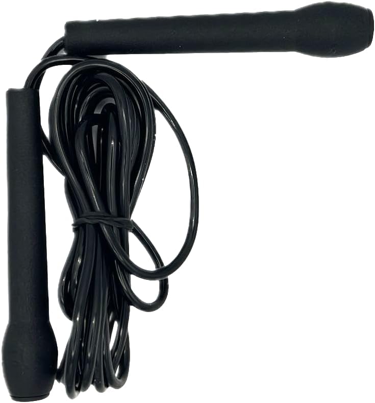 Jump Rope Plastic Fat Thin Handle - Workout Skipping Rope Ball Bearings for Women Men Kids