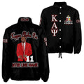 Kappa Alpha Psi Personalized Black Jacket – Custom Name, Number & Official Crest