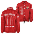 Kappa Alpha Psi Personalized Red Jacket – Custom Name, Number & Official Shield