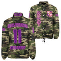 Kappa Epsilon Psi Military Sorority Crossing Jacket – Custom Crest & Name Embroidered Coach Jacket