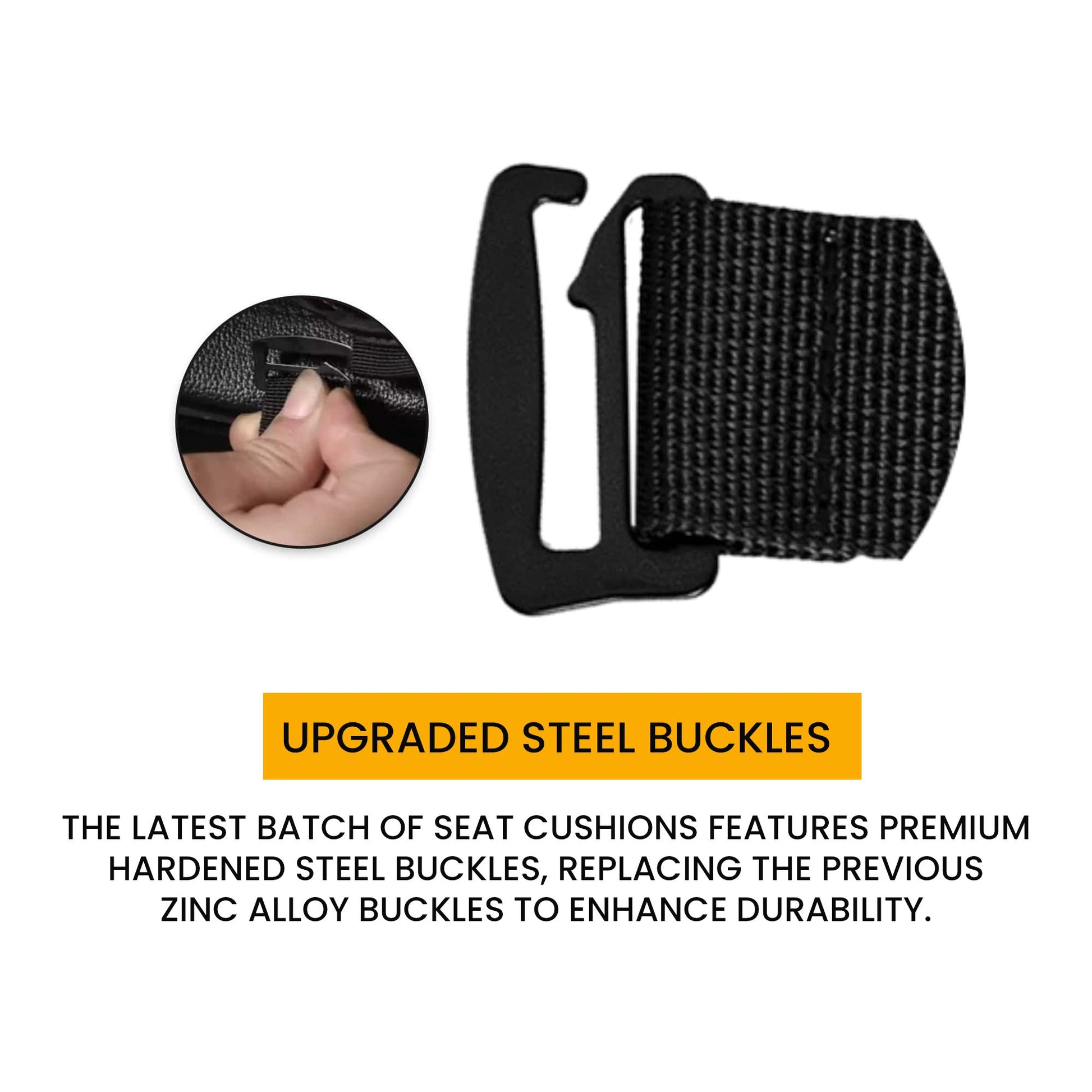 Motorcycle Gel Seat Cushion - Driver Seat Gel Pad for Comfort