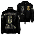 NGL Personalized Black Jacket – Custom Name, Number & Official Crest