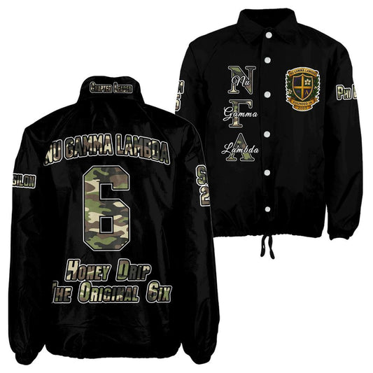 NGL Personalized Black Jacket – Custom Name, Number & Official Crest