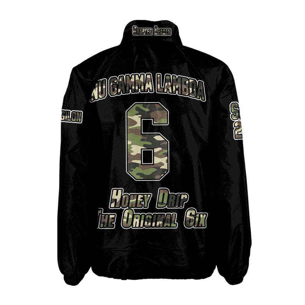 NGL Personalized Black Jacket – Custom Name, Number & Official Crest