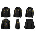 Personalized Black Sigma Gamma Rho Coach Jacket Sorority Windbreaker | Custom D9