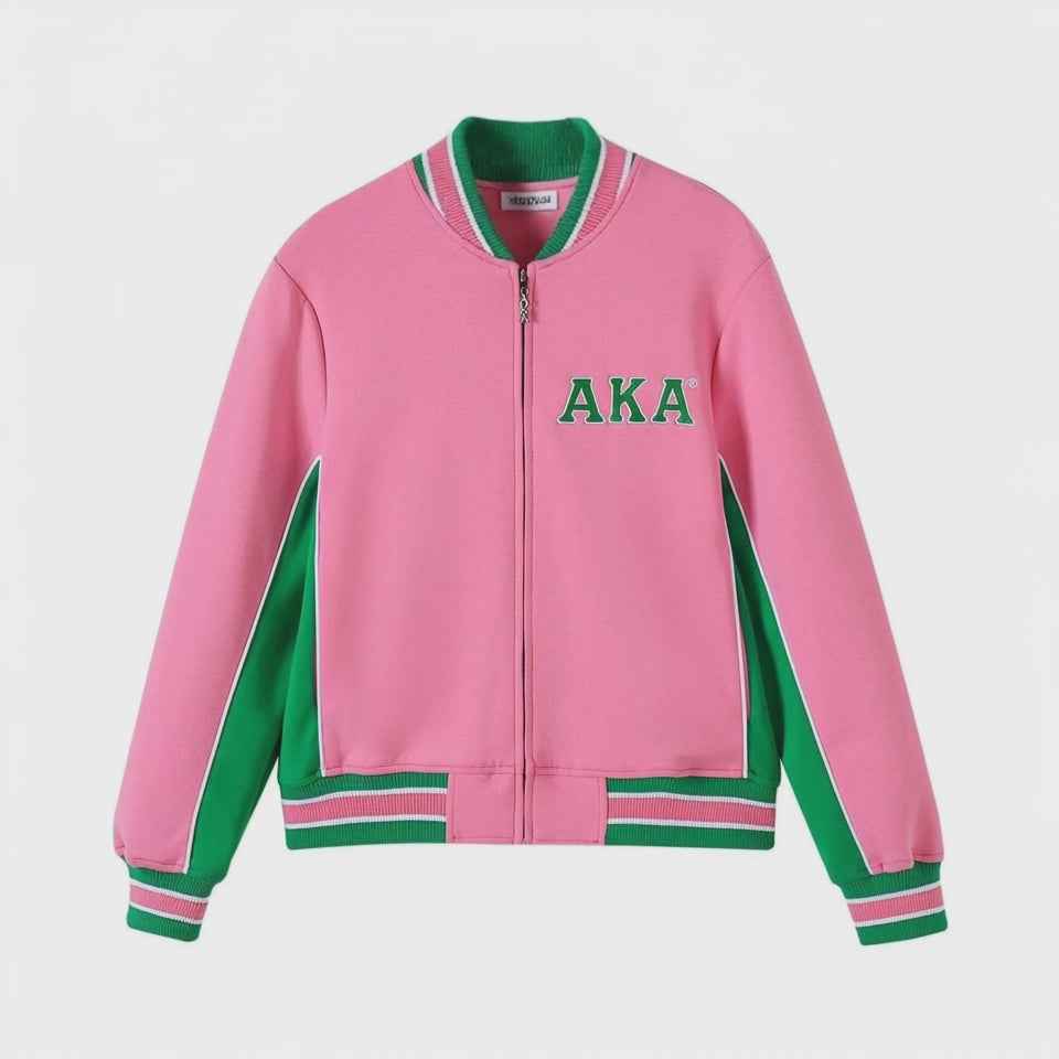 VIDEO OF ALPHA KAPPA ALPHA PINK JACKET
