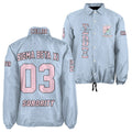 SBX Sorority Personalized Crossing Jacket – Embroidered Crest & Line Details