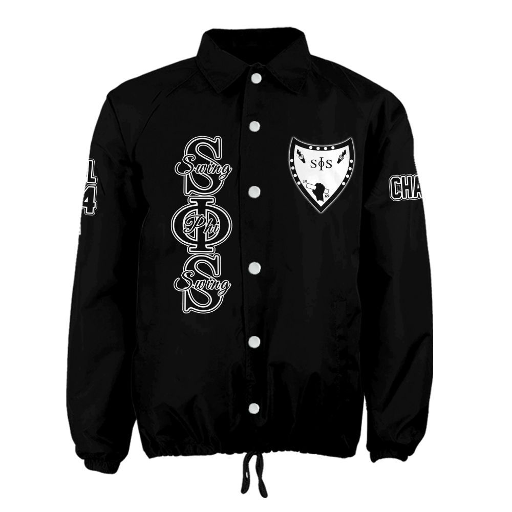 swing phi swing custom line jacket black color