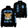 Tailored Zeta Phi Beta Greek Coach Jacket – Custom Embroidery & Chapter Details