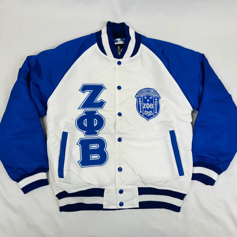 Zeta Phi Beta Bomber Jacket - Custom Lining Sorority