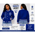 Zeta Phi Beta Varsity Wool Jacket Sorority Jacket Embroidered ZPB Jacket Ready To Ship Custom Orders & Personalization Options Available